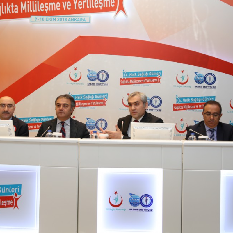 4. Halk Sağlığı Günleri Sempozyumuna katıldık.