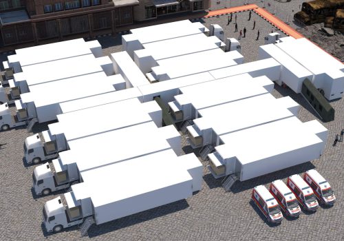 treyler üzeri sahra hastaneleri