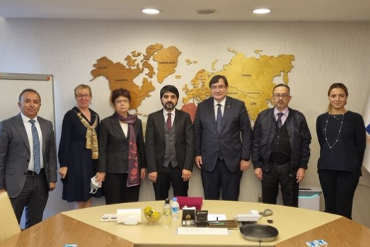 Devlet Malzeme Ofisi Genel Müdürü Mücahit Özdemir'i Ziyaretimiz