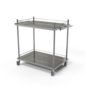 Instrument/Dressing Trolley With Barriers